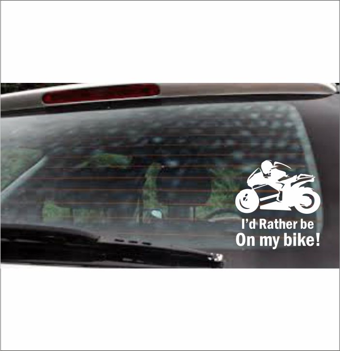 I'd Rather be on my bike