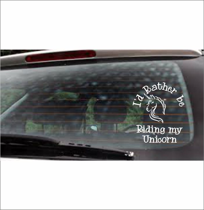 Rather be riding my Unicorn