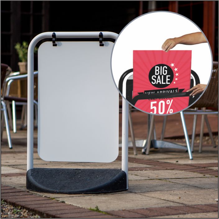 Eco Swinger Pavement Sign